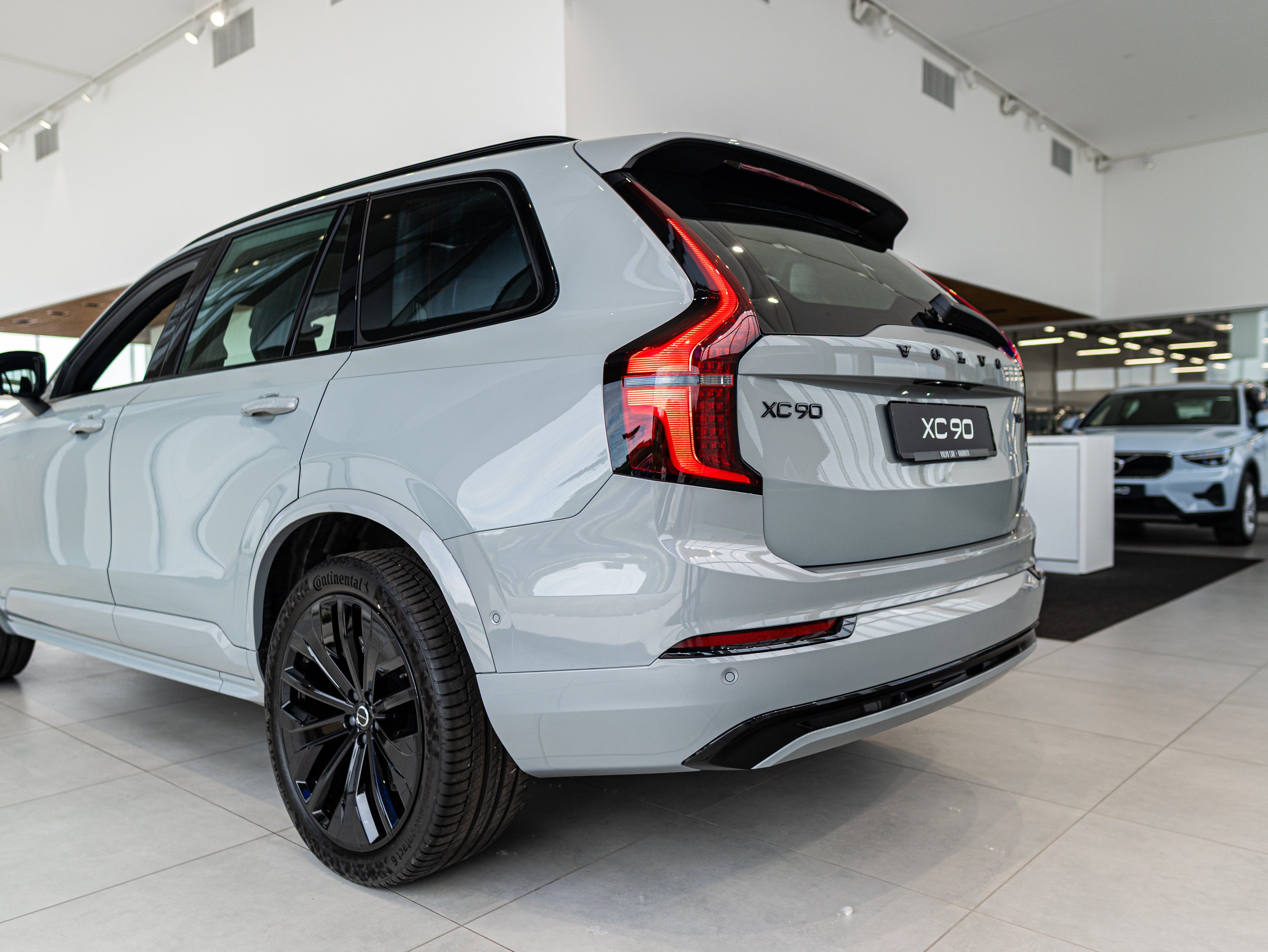 Volvo XC90 T8 Plus Black Edition MY26.5 Vapour Grey - Charcoal/Leac/Charc
