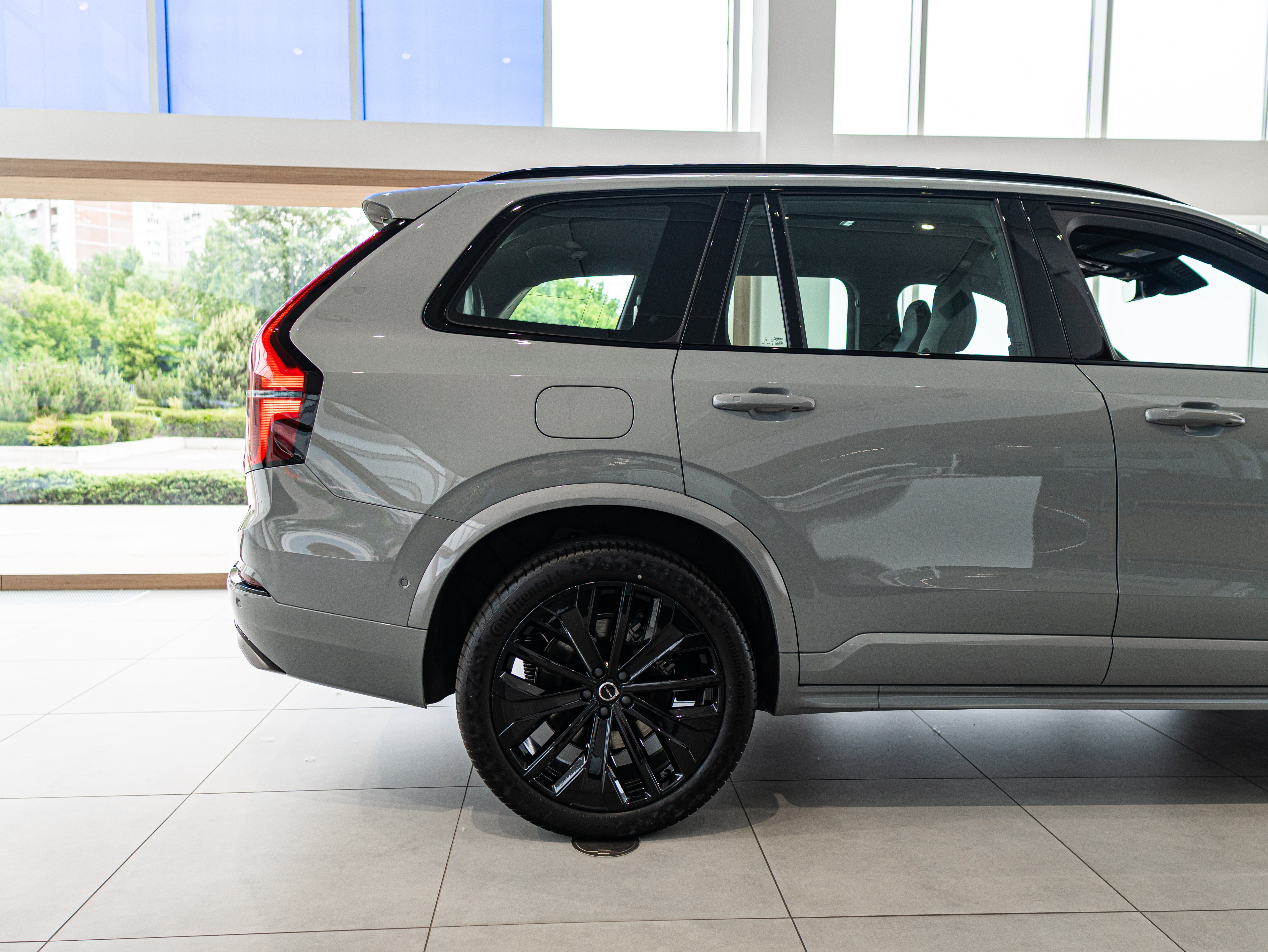 Volvo XC90 T8 Plus Black Edition MY26.5 Vapour Grey - Charcoal/Leac/Charc