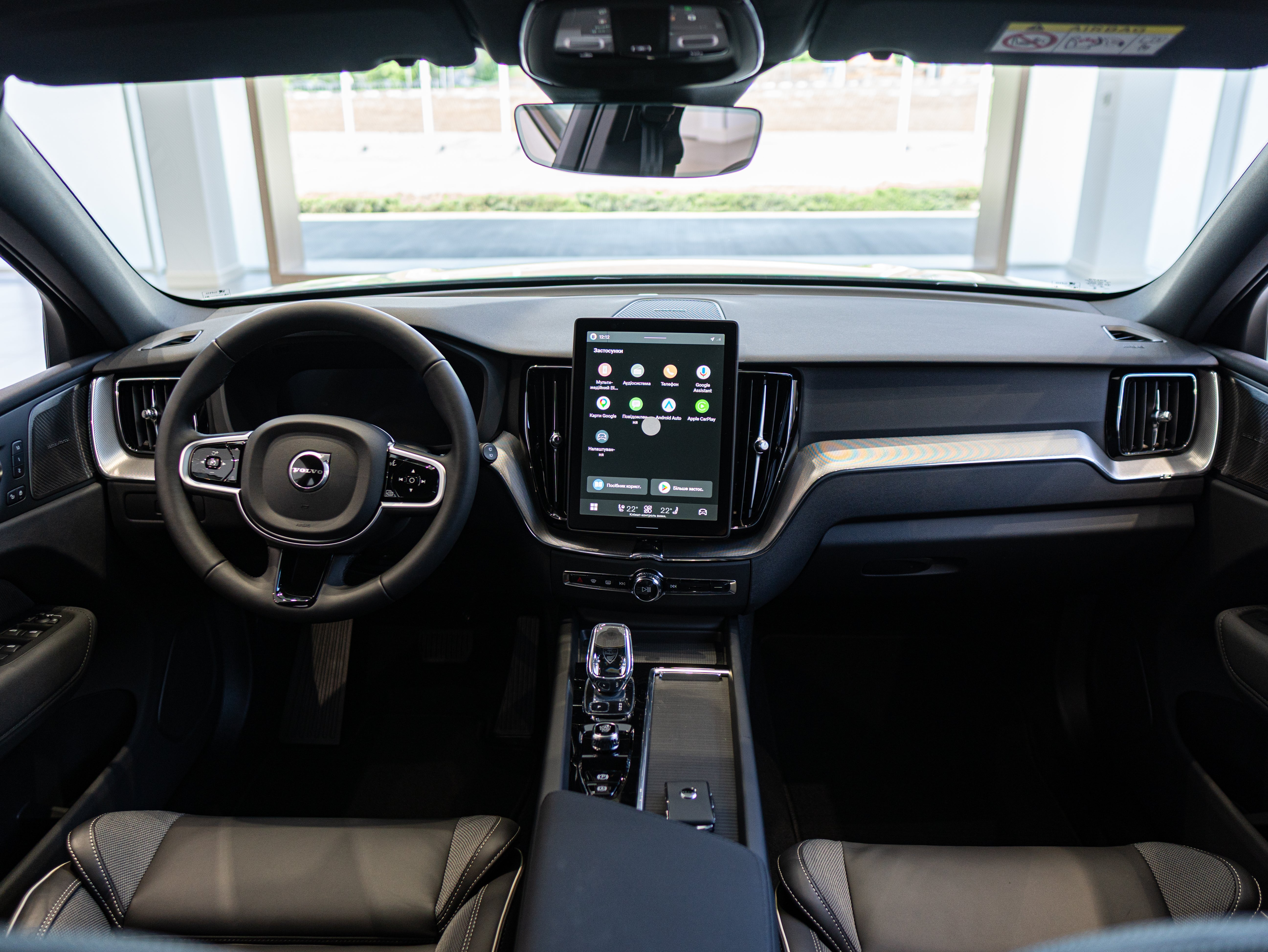 Volvo XC60 T8 Plus Black Edition Crystal White - Charcoal/Leabr3/Charc/Spo