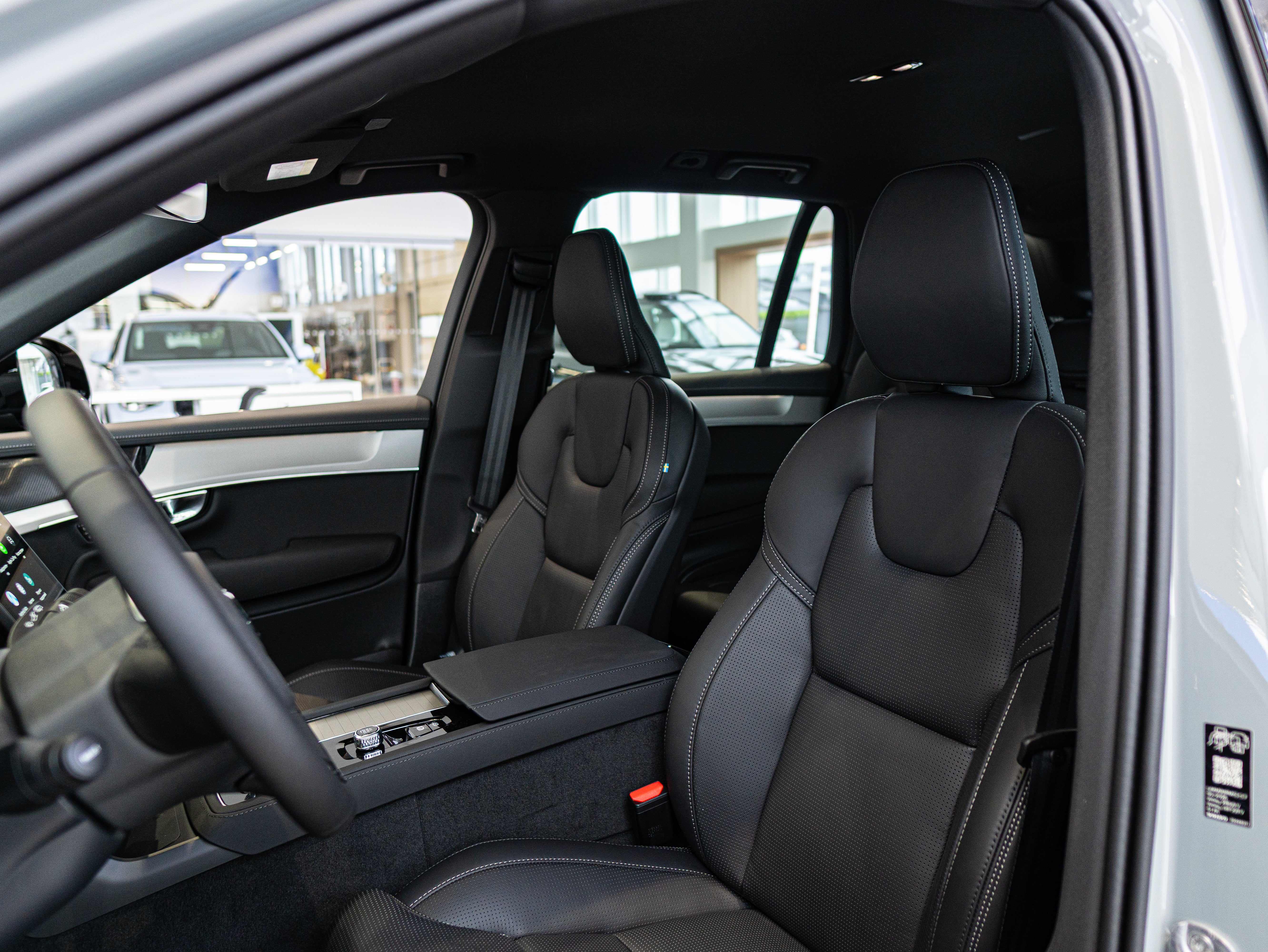 Volvo XC90 T8 Plus Black Edition MY26.5 Vapour Grey - Charcoal/Leac/Charc