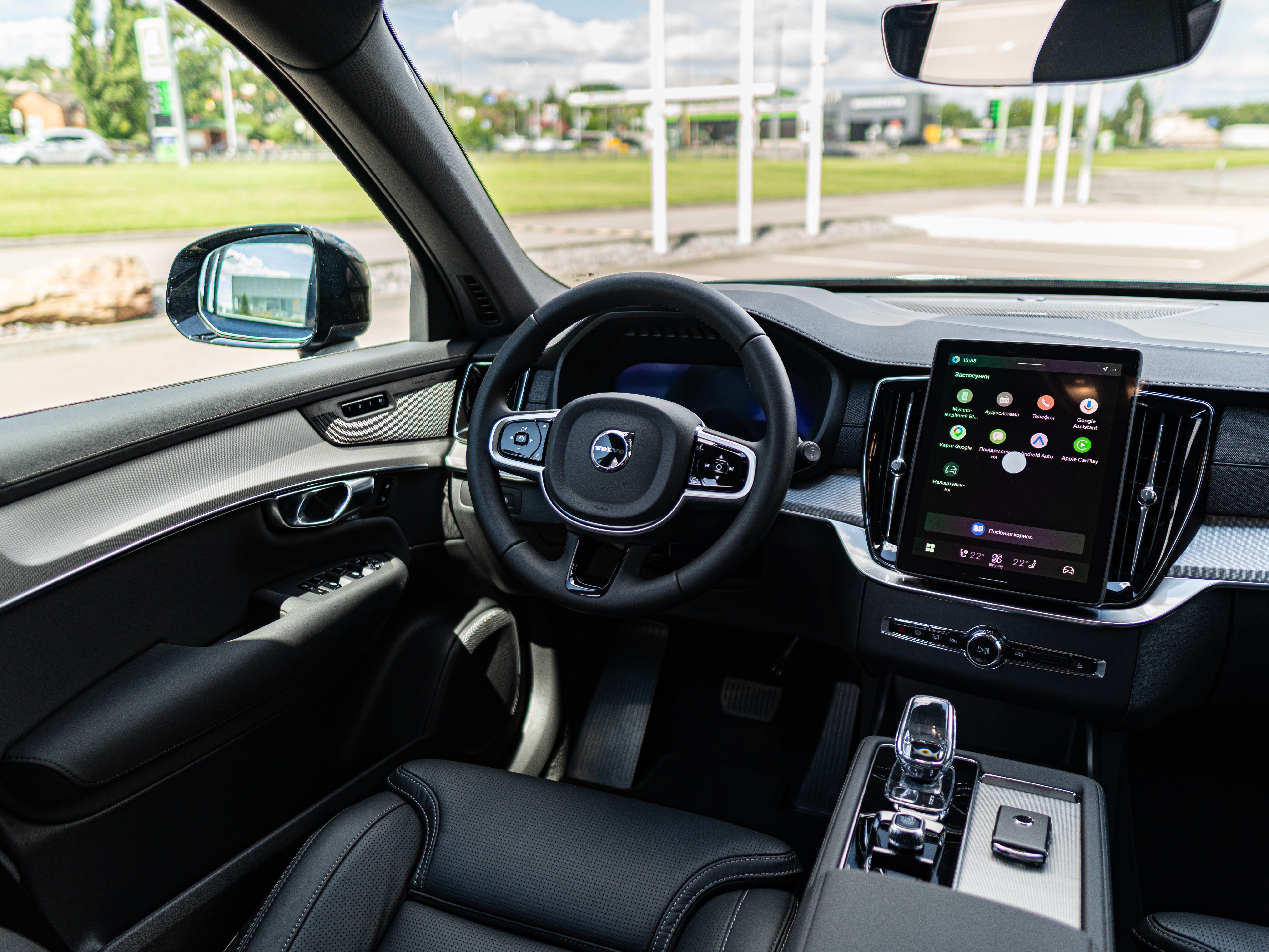 Volvo XC90 T8 Plus Black Edition Denim Blue - Charcoal/Leac/Cardamom 2026